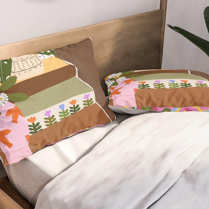 Orange Tree Pillow Sham Gallery Image 2