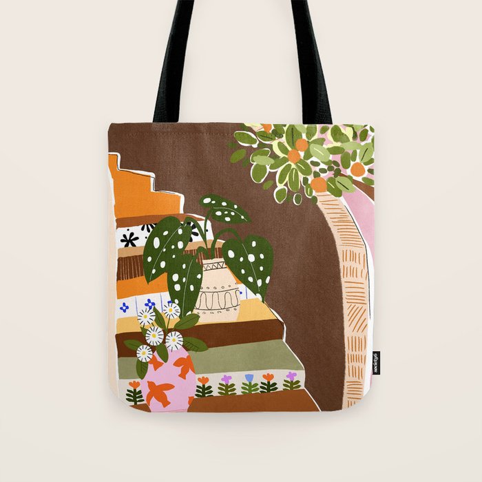 Orange Tree Tote Bag Gallery Image 1