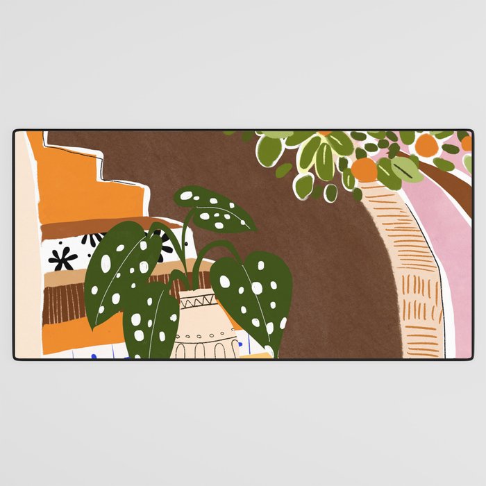 Orange Tree Desk Mat Gallery Image 3