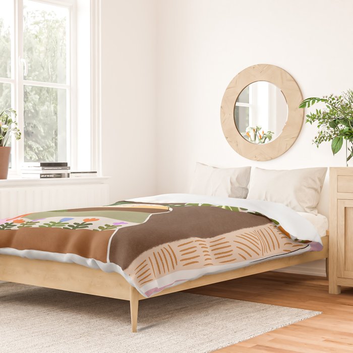 Orange Tree Duvet Cover Gallery Image 2