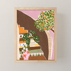 Orange Tree Mini Art Print Gallery Image 1