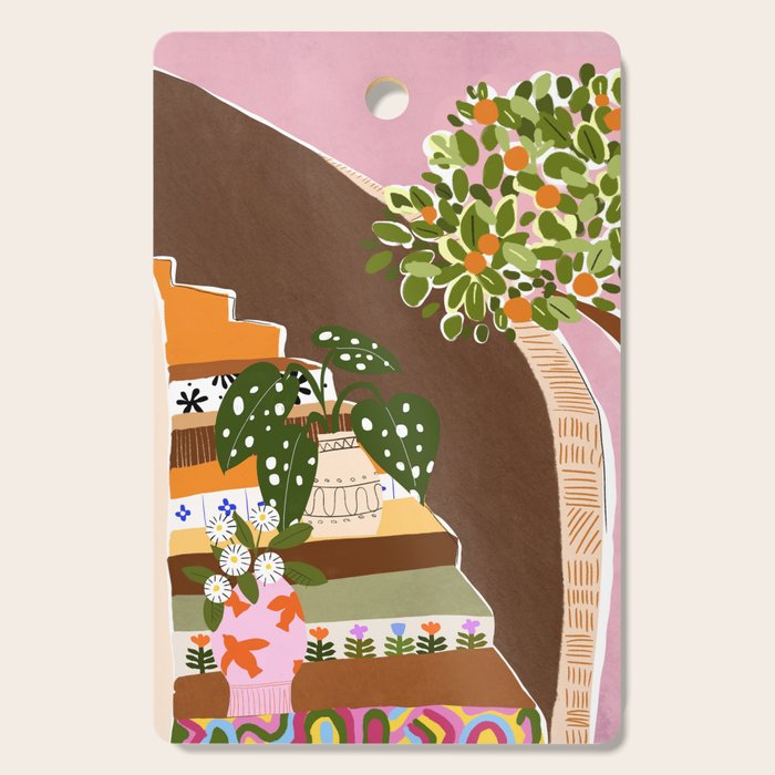 Orange Tree Cutting Board Gallery Image 1