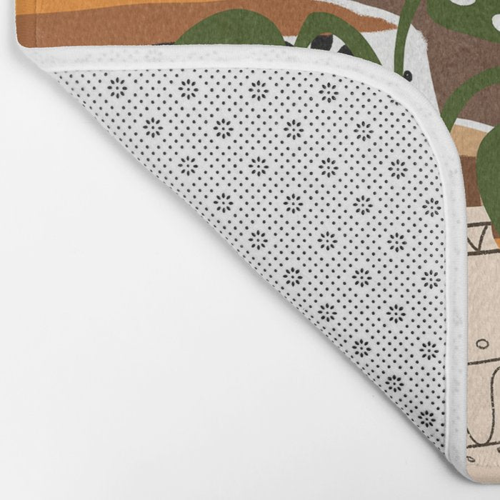 Orange Tree Bath Mat Gallery Image 2