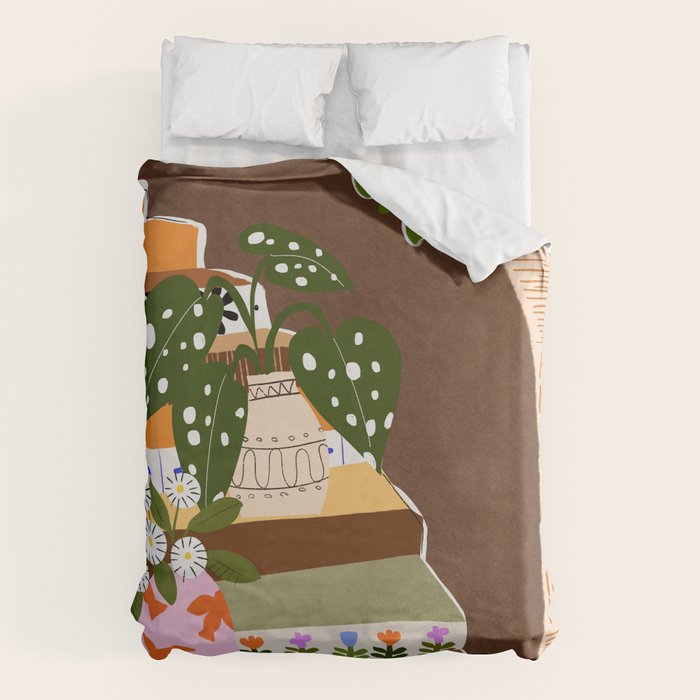 Orange Tree Duvet Cover Gallery Image 1