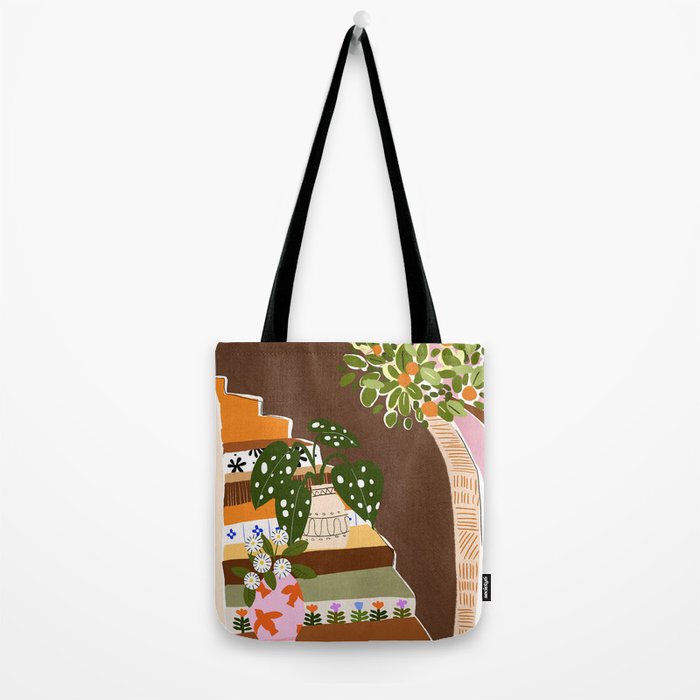 Orange Tree Tote Bag Gallery Image 2