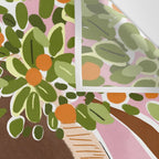 Orange Tree Wall Tapestry Gallery Image 3
