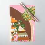 Orange Tree Wrapping Paper Gallery Image 1