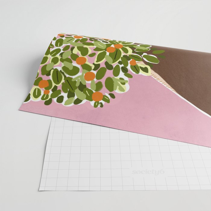 Orange Tree Wrapping Paper Gallery Image 2