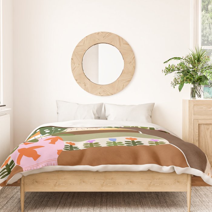 Orange Tree Duvet Cover Gallery Image 3