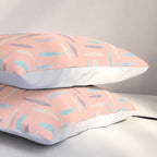 Sardines on Pink Pillow Sham Gallery Image 3