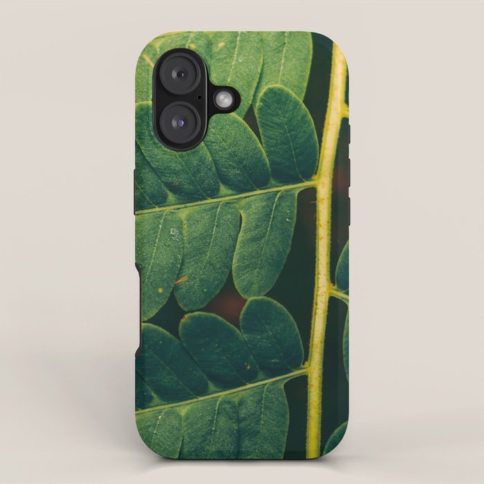 Summer Fern Detail iPhone Case Gallery Image 1
