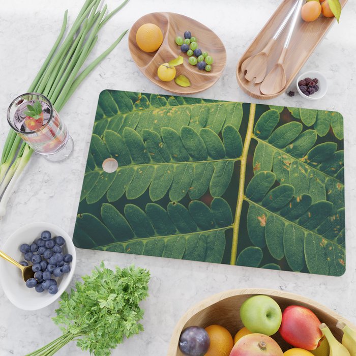 Summer Fern Detail Cutting Board Gallery Image 2
