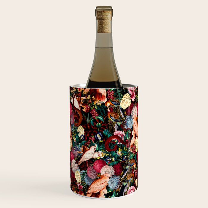 Floral and Animals pattern II Wine Chiller Gallery Image 3
