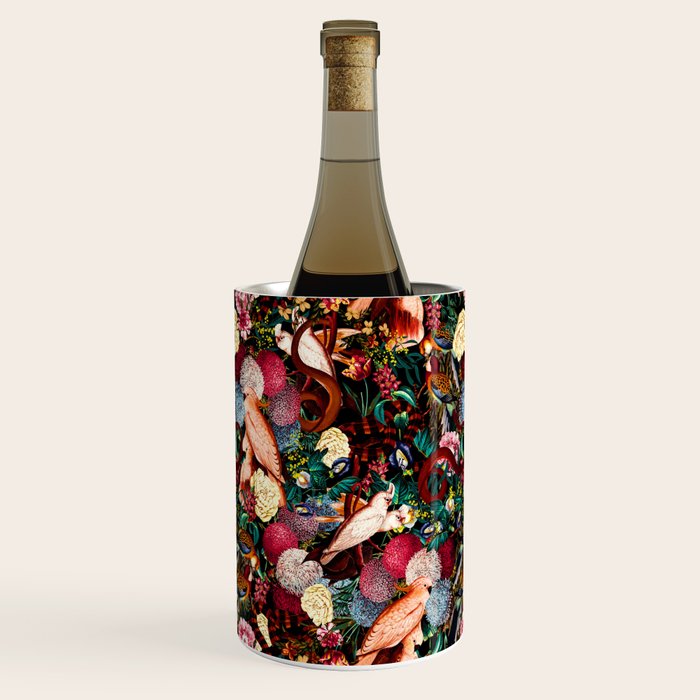 Floral and Animals pattern II Wine Chiller Gallery Image 2