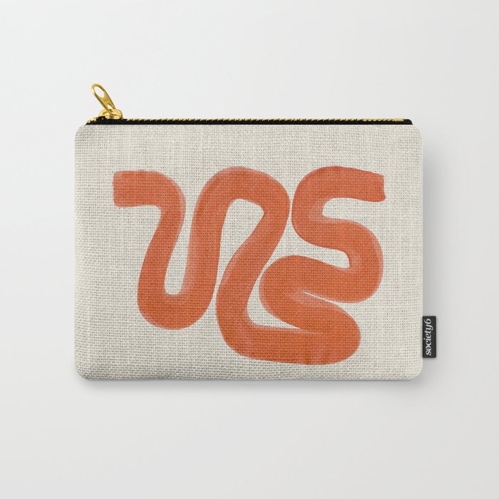 Orange Amazon River Carry All Pouch Gallery Image 1