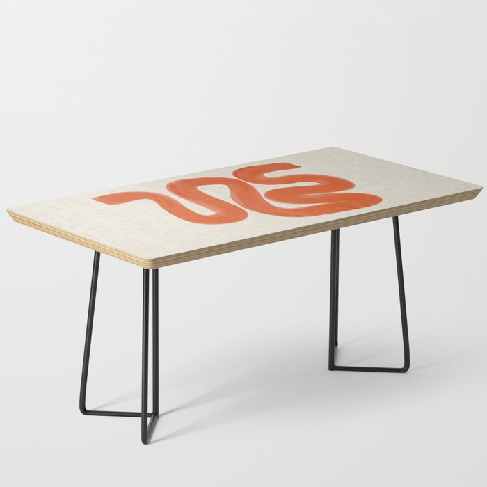 Orange Amazon River Coffee Table Gallery Image 1