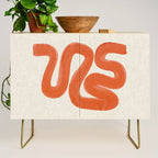 Orange Amazon River Credenza Gallery Image 1