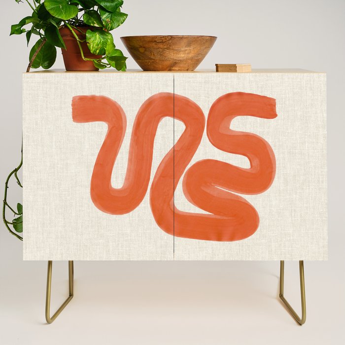 Orange Amazon River Credenza Gallery Image 1