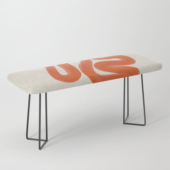 Orange Amazon River Bench Gallery Image 1
