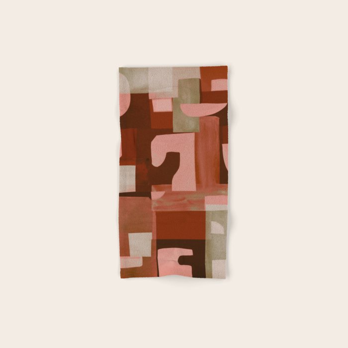 Geometric Collage 11 Bath Towel Gallery Image 1