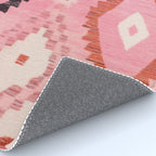 Moroccan Berber Rug Design No.60 - Multicolor, Pink Rug Gallery Image 4