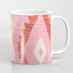 Moroccan Berber Rug Design No.60 - Multicolor, Pink Coffee Mug Gallery Image 1
