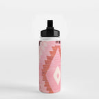 Moroccan Berber Rug Design No.60 - Multicolor, Pink Water Bottle Gallery Image 2