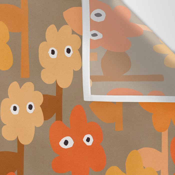 Suspicious Garden #2 Wall Tapestry Gallery Image 3