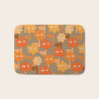 Suspicious Garden #2 Bath Mat Gallery Image 1
