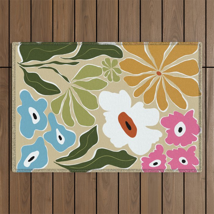Retro Delight Outdoor Rug Gallery Image 1