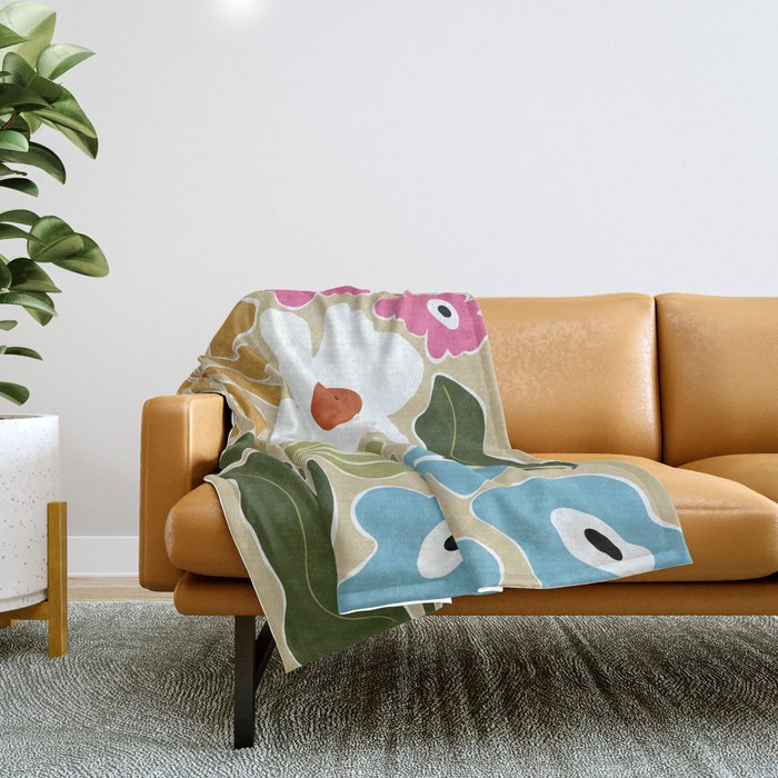 Retro Delight Throw Blanket Gallery Image 1
