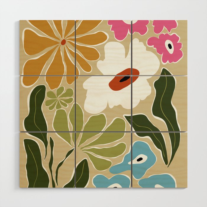 Retro Delight Wood Wall Art Gallery Image 1