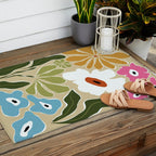 Retro Delight Outdoor Rug Gallery Image 2