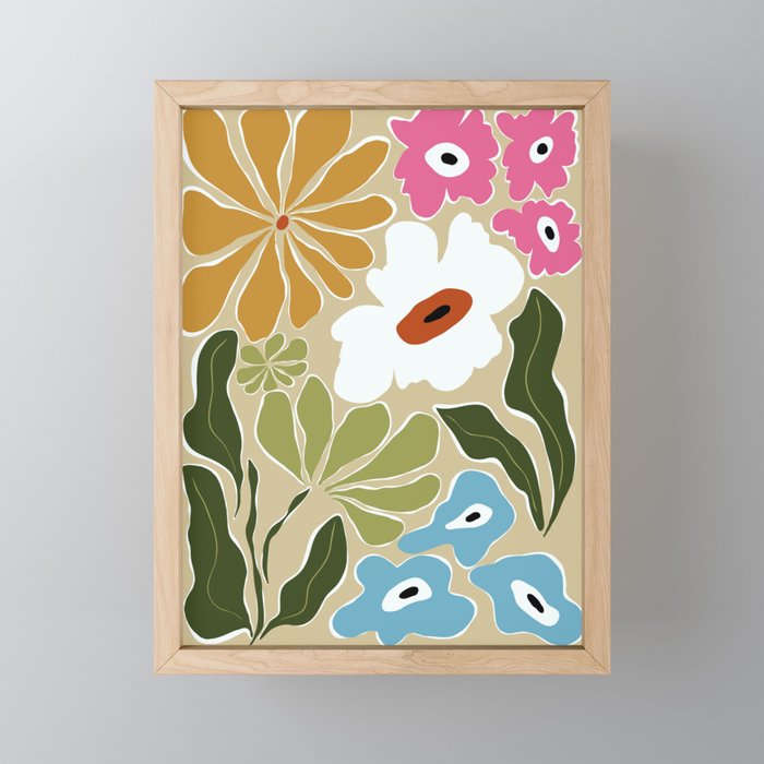 Retro Delight Mini Art Print Gallery Image 1