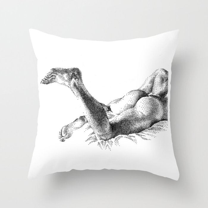 Kyle NOODDOOD Throw Pillow Gallery Image 6