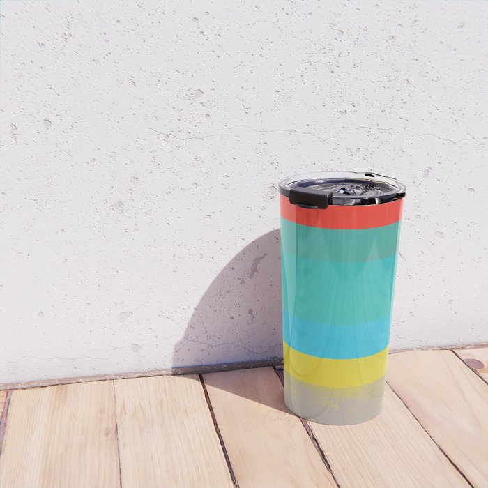 stripe study 6 Travel Mug Gallery Image 4