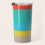 stripe study 6 Travel Mug Gallery Image 3