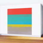 stripe study 6 Wall Mural Gallery Image 2