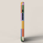 Bold Colorful Checks Pattern - Large XXXVII iPhone Case Gallery Image 2