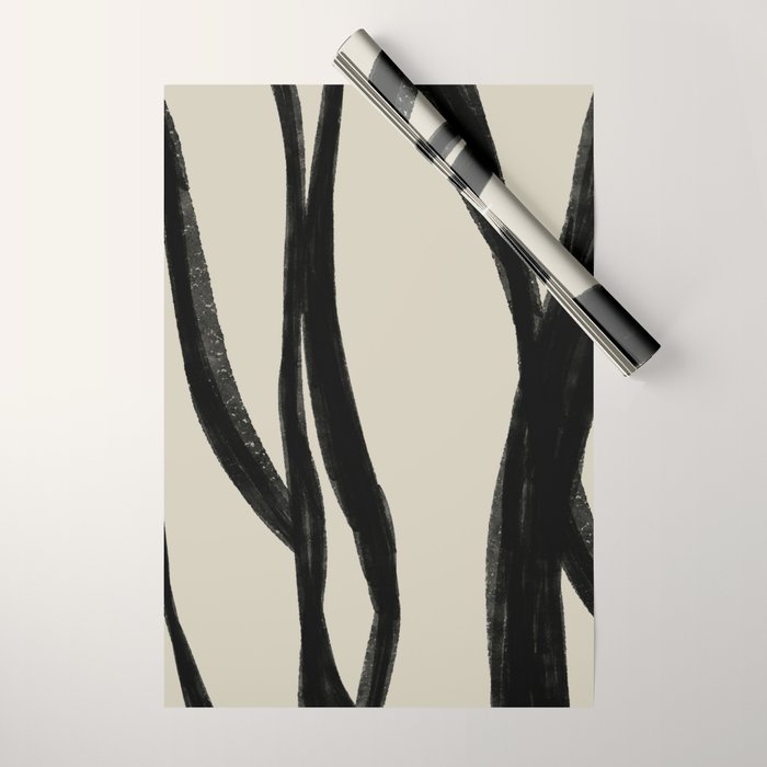 Scandinavian Lines Wrapping Paper Gallery Image 1
