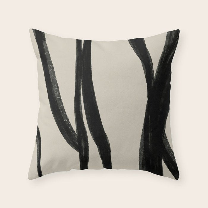 Scandinavian Lines Throw Pillow Gallery Image 6
