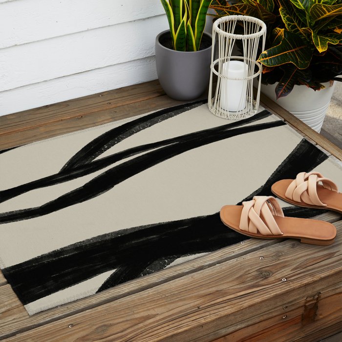 Scandinavian Lines Outdoor Rug Gallery Image 2