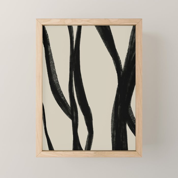 Scandinavian Lines Mini Art Print Gallery Image 1