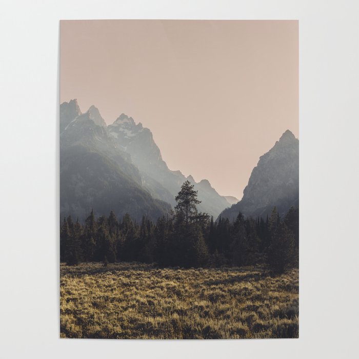 Mountain Poetry - Grand Teton National Park Poster Gallery Image 4