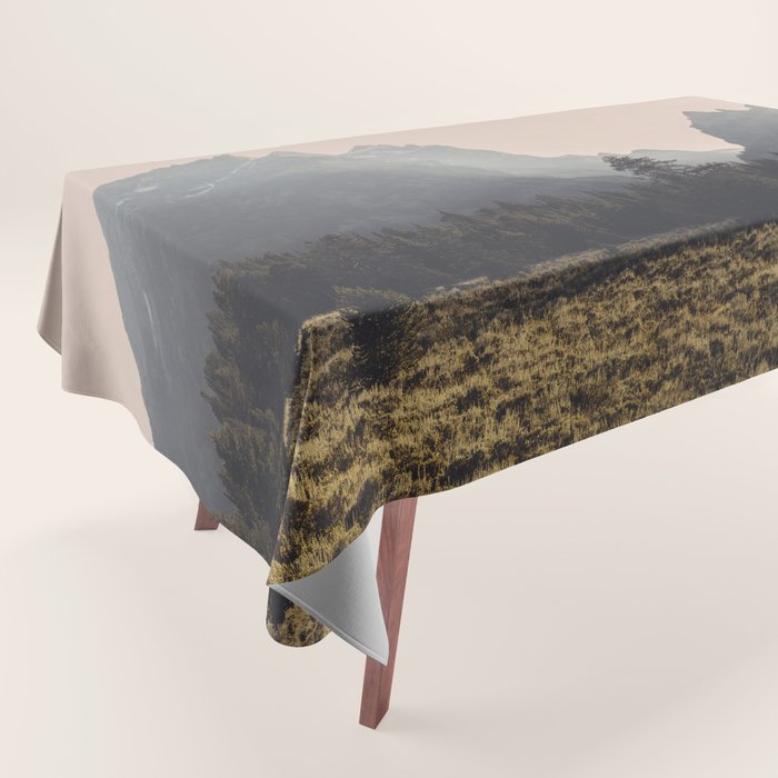 Mountain Poetry - Grand Teton National Park Tablecloth Gallery Image 1