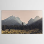 Mountain Poetry - Grand Teton National Park Tablecloth Gallery Image 2