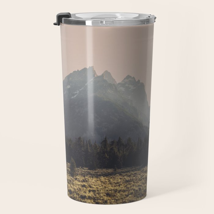 Mountain Poetry - Grand Teton National Park Travel Mug Gallery Image 3