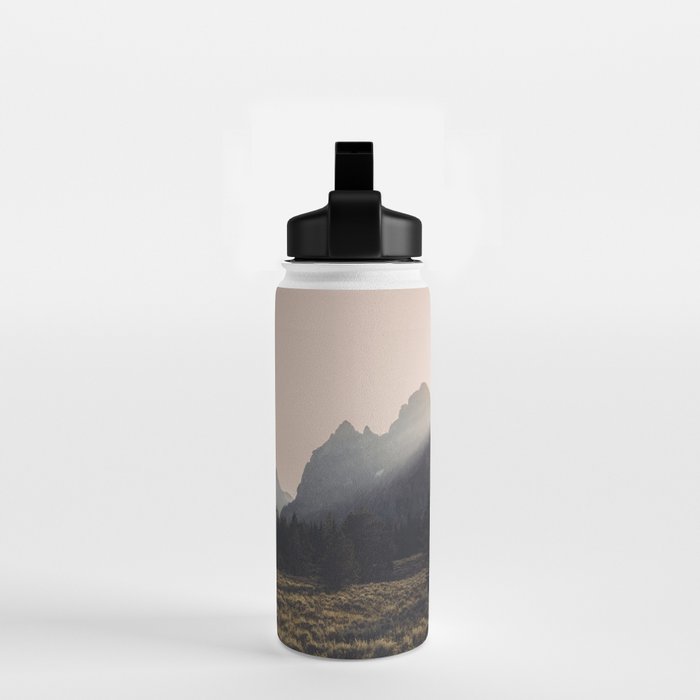 Mountain Poetry - Grand Teton National Park Water Bottle Gallery Image 2