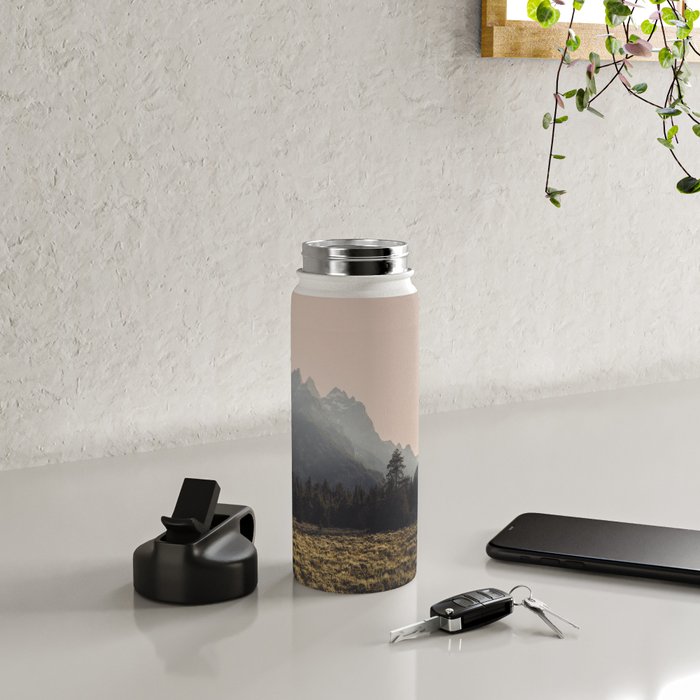 Mountain Poetry - Grand Teton National Park Water Bottle Gallery Image 4
