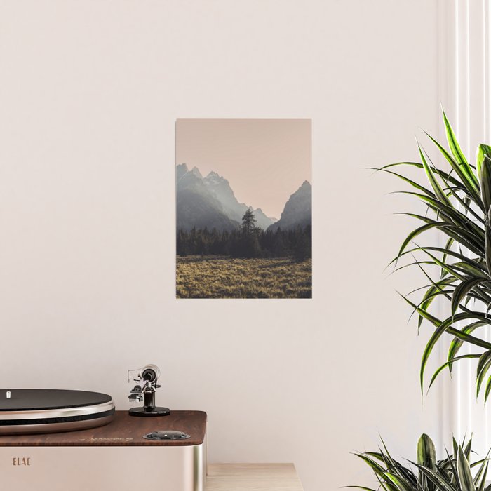 Mountain Poetry - Grand Teton National Park Poster Gallery Image 2